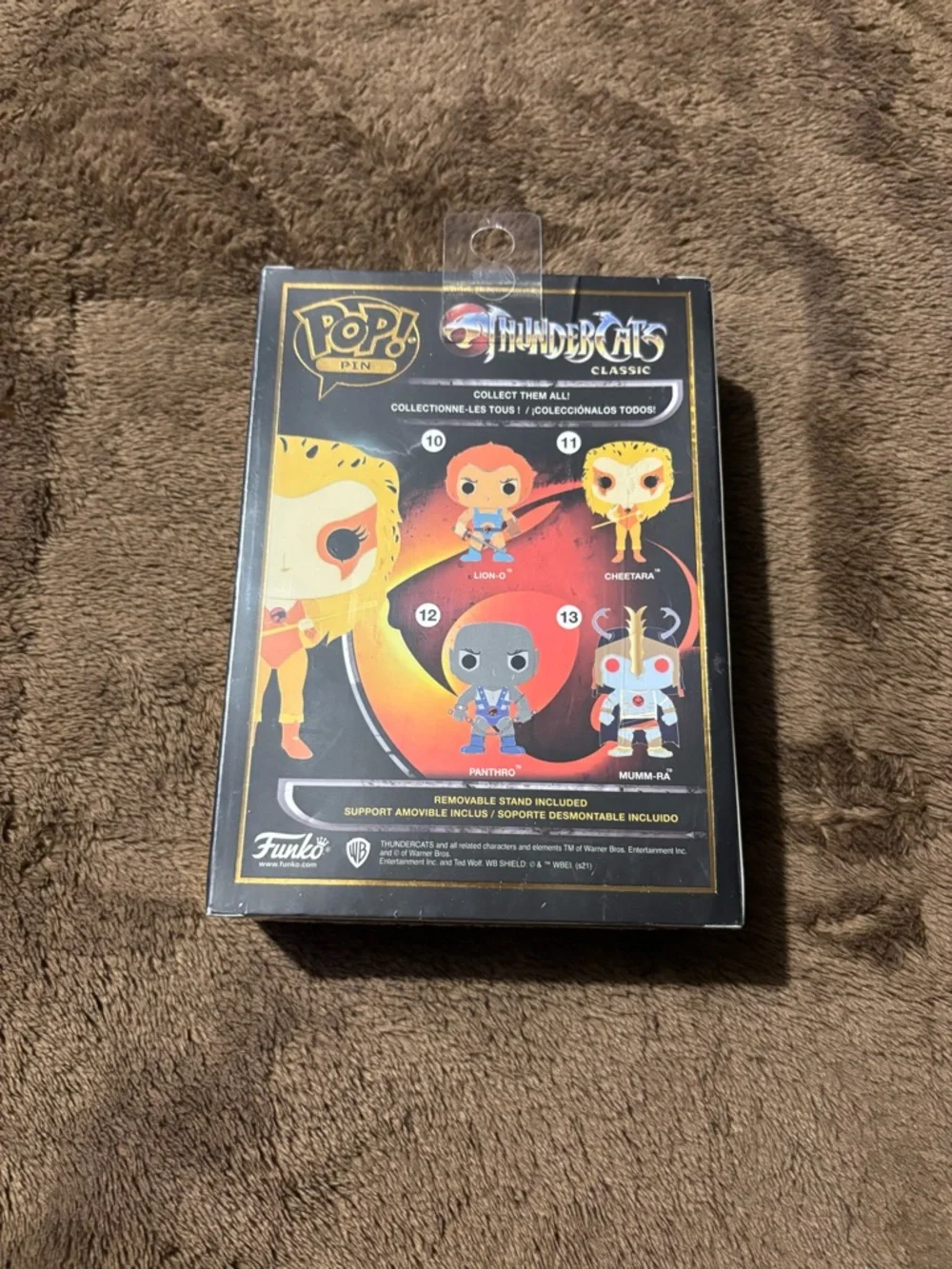 Funko Pop! Pin Thundercats Cheetara Enamel Pin - Yellow, Orange, Black - Picture 3 of 4